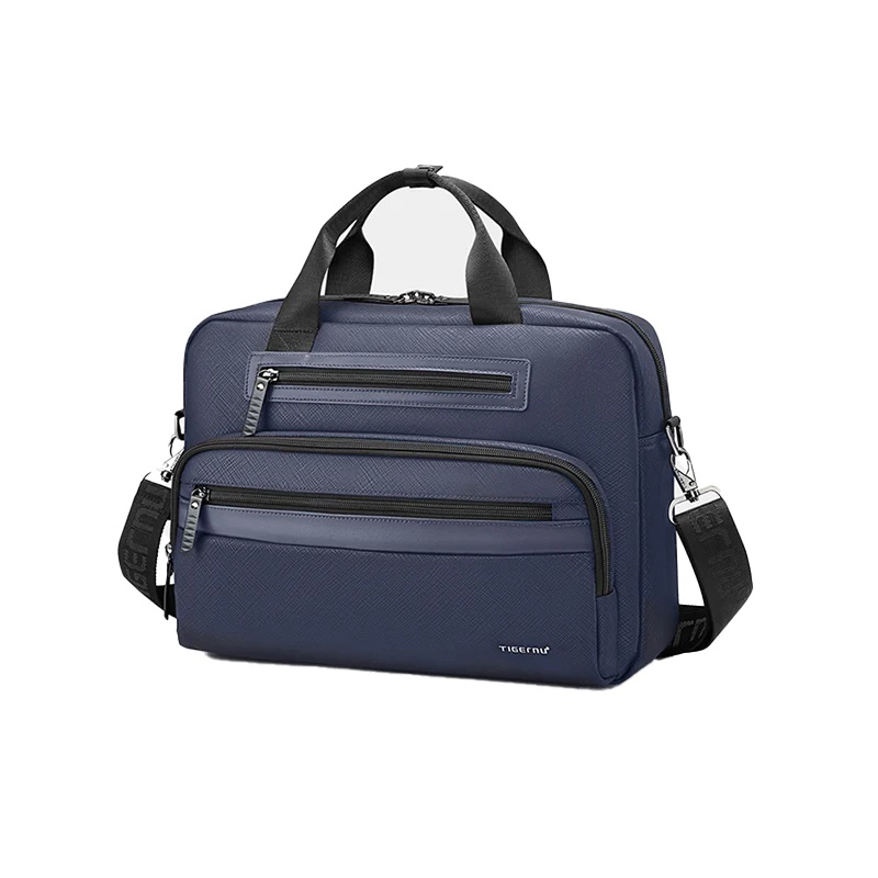 TIGERNU CANOPUS LAPTOP SHOULDER MESSENGER BAG 14.1" BLUE