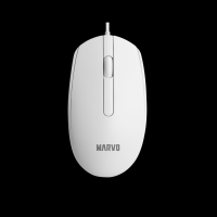MARVO OFFICE MS003 WH MOUSE WHITE