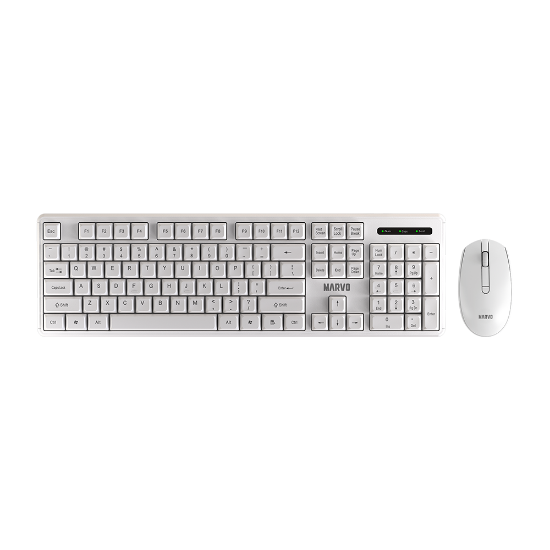 MARVO OFFICE WS005 HR WH WIRELESS COMBO WHITE SLO/CRO LAYOUT