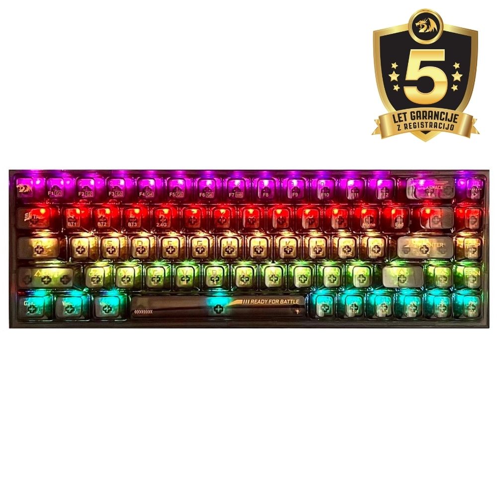 KEYBOARD- REDRAGON CASTOR PRO K631CTB RGB PRO