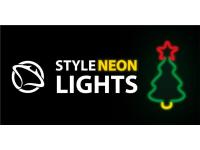 MANTA LED svjetleća oznaka Božićna jelka, 28x16cm, plexi SNL106MT - 16010328