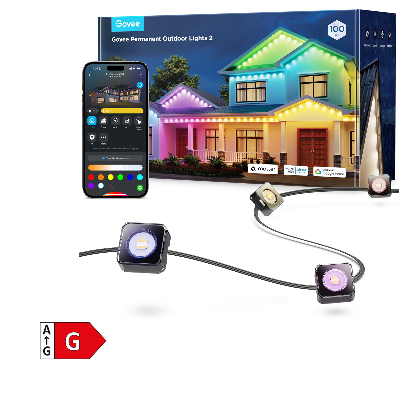 GOVEE Permanent Outdoor Lights 2