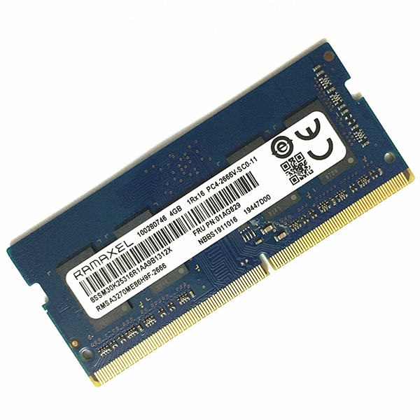 RAM memory RAMAXEL 4GB DDR4 SODIMM 2666MHz