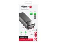Dodatna baterija - Power Bank SWISSTEN 30000mAh, max 22,50W, USB-C, 2xUSB-A - 03130028
