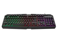 SWISSTEN tipkovnica GAMING GUNNER, osvjetnjenje RGB, IPX4, Silent, anti-ghost - 32010054