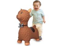 Jamara Ljama za jahanje i skakutanje, s pumpom, smeđa, BPA free - 18130009