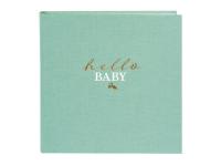 GOLDBUCH foto album Hello Baby aqua 30x31 60 bij str - 06060707