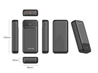 Dodatna baterija - Power Bank SWISSTEN 20000mAh, max 22,50W, USB-C, 2xUSB-A - 03130030