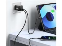 iPEAX punjač za AC220 GaN 35W (USB-C + USB-A) CRNI - 03090100
