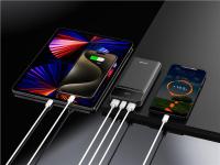 Dodatna baterija - Power Bank SWISSTEN 10000mAh, max 22,50W, USB-C, 2xUSB-A - 03130032