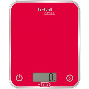 Kuhinjska vaga TEFAL BC5003V2, digitalna, 5 kg, crvena