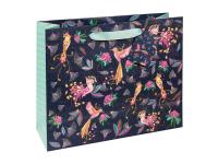 GOLDBUCH ukrasna vrećica 27x33 cm Tropical Birds blue - 06060817