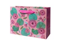 GOLDBUCH ukrasna vrećica 18x25 cm Tropical Leaves pink - 06060859