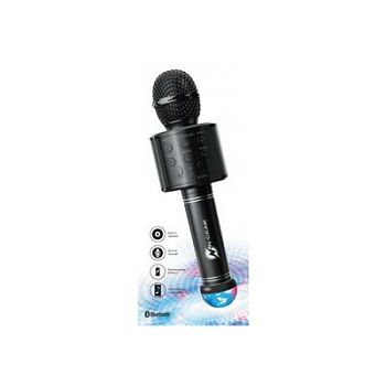 Mikrofon N-GEAR Sing Mic S20L, mikrofon i BlueTooth zvučnik + disco kugla, crni