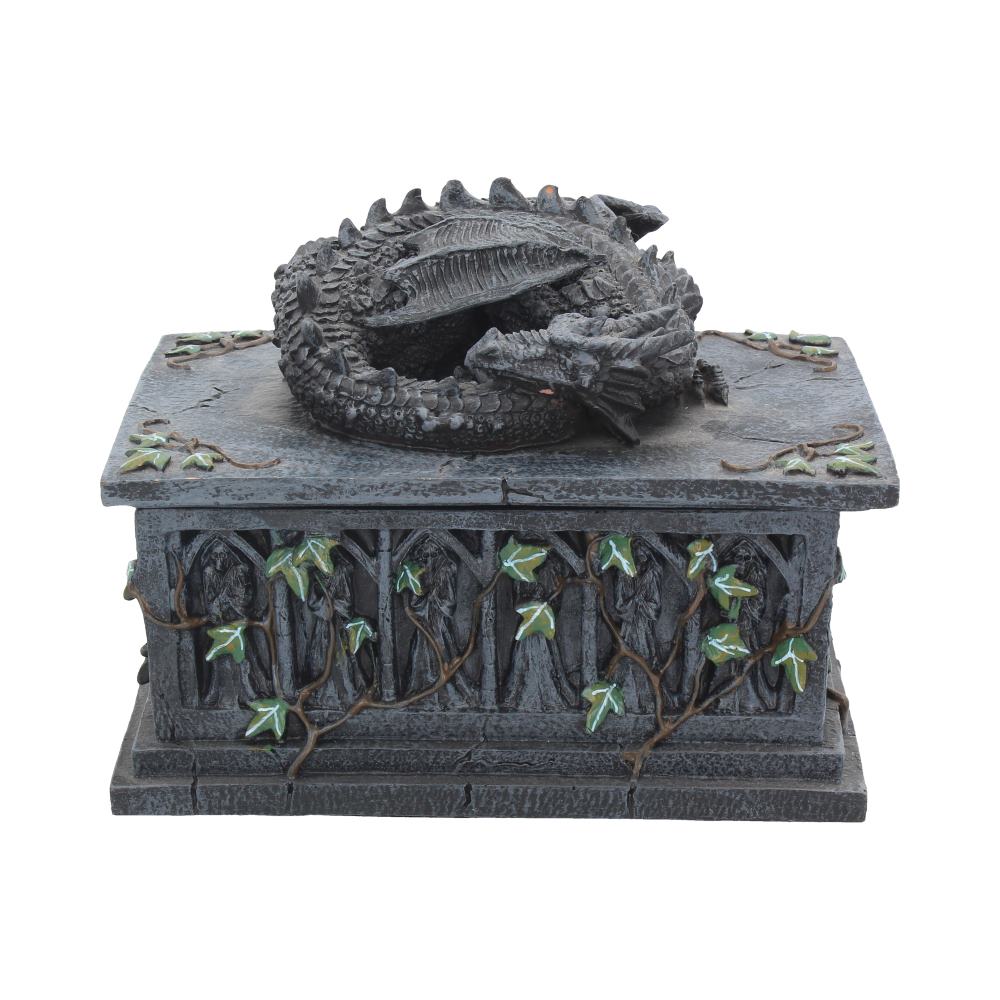 NEMESIS NOW DRAGON TAROT CARD BOX 18CM