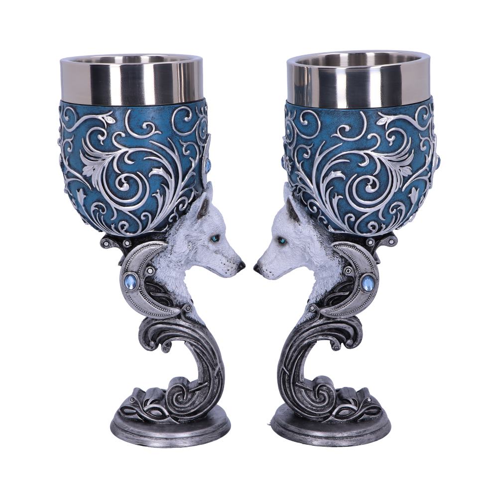 NEMESIS NOW WILD AT HEART GOBLETS 18.5CM (SET OF 2)