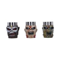 NEMESIS NOW Iron Maiden Eddie glass set