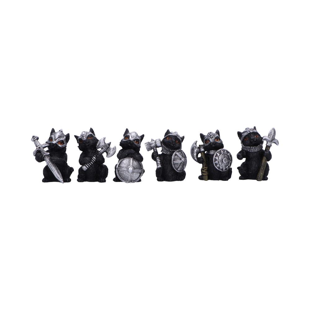 NEMESIS NOW CAT CRUSADERS (SET OF 6)