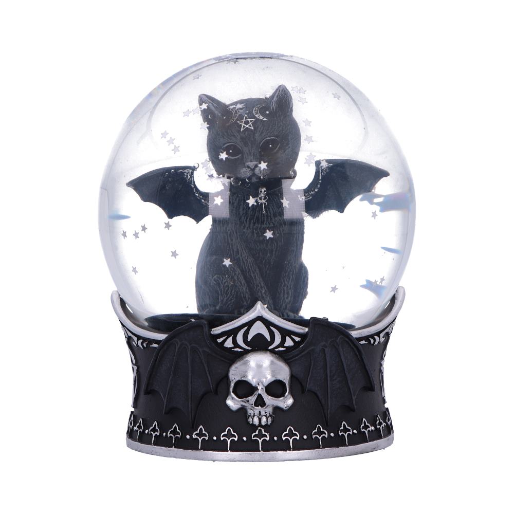 NEMESIS NOW MALPUSS SNOW GLOBE 13CM