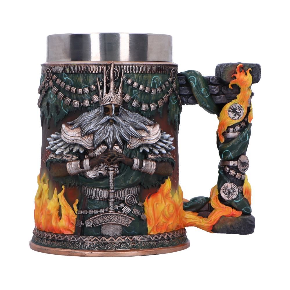 NEMESIS NOW DARK SOULS GWYN TANKARD 17CM