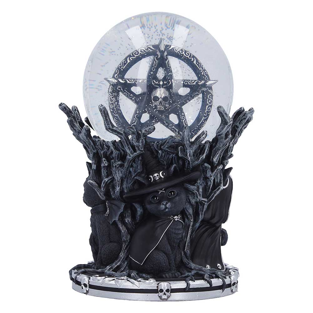 NEMESIS NOW CULT CUTIES CIRCLE OF MISCHIEF SNOW GLOBE 18CM