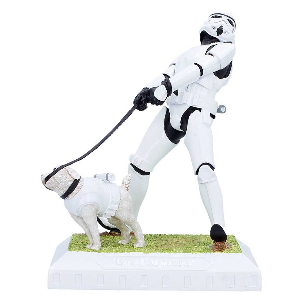 NEMESIS NOW STORMTROOPER MANS BEST FRIEND 15.5CM
