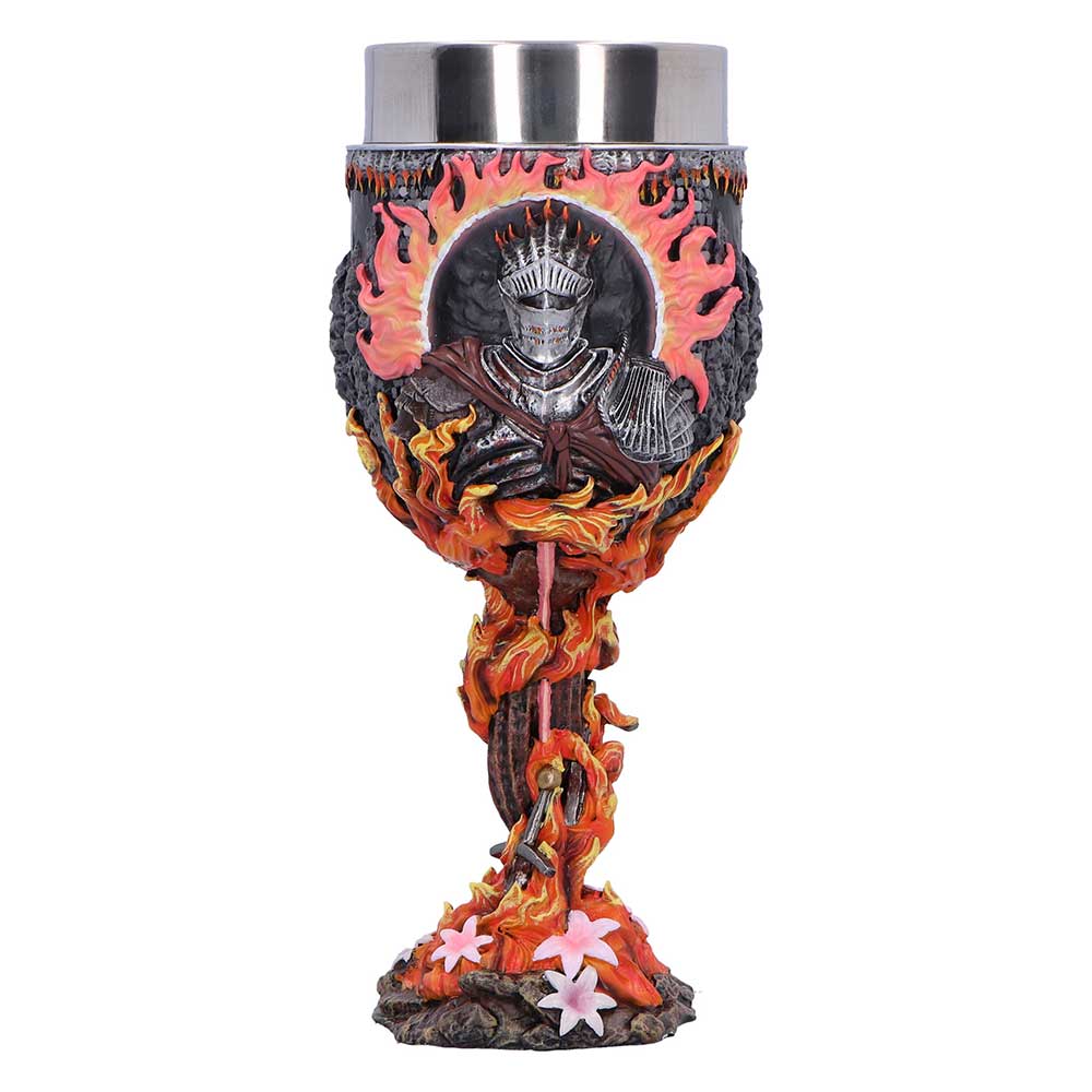 NEMESIS NOW DARK SOULS SOUL OF CINDER GOBLET 19.6CM