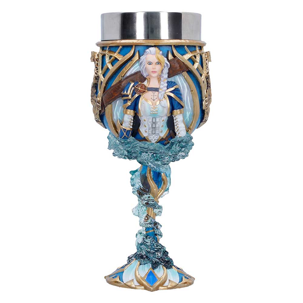 NEMESIS NOW WORLD OF WARCRAFT JAINA PROUDMOORE GOBLET 19.5CM