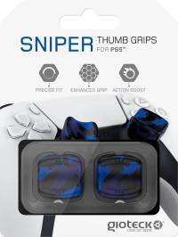 GIOTECK SNIPER THUMB GRIPS PS5 CAMO BLUE