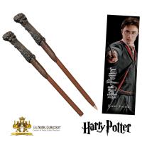 NOBLE COLLECTION Harry Potter Harry Potter Wand Pen And Bookmark