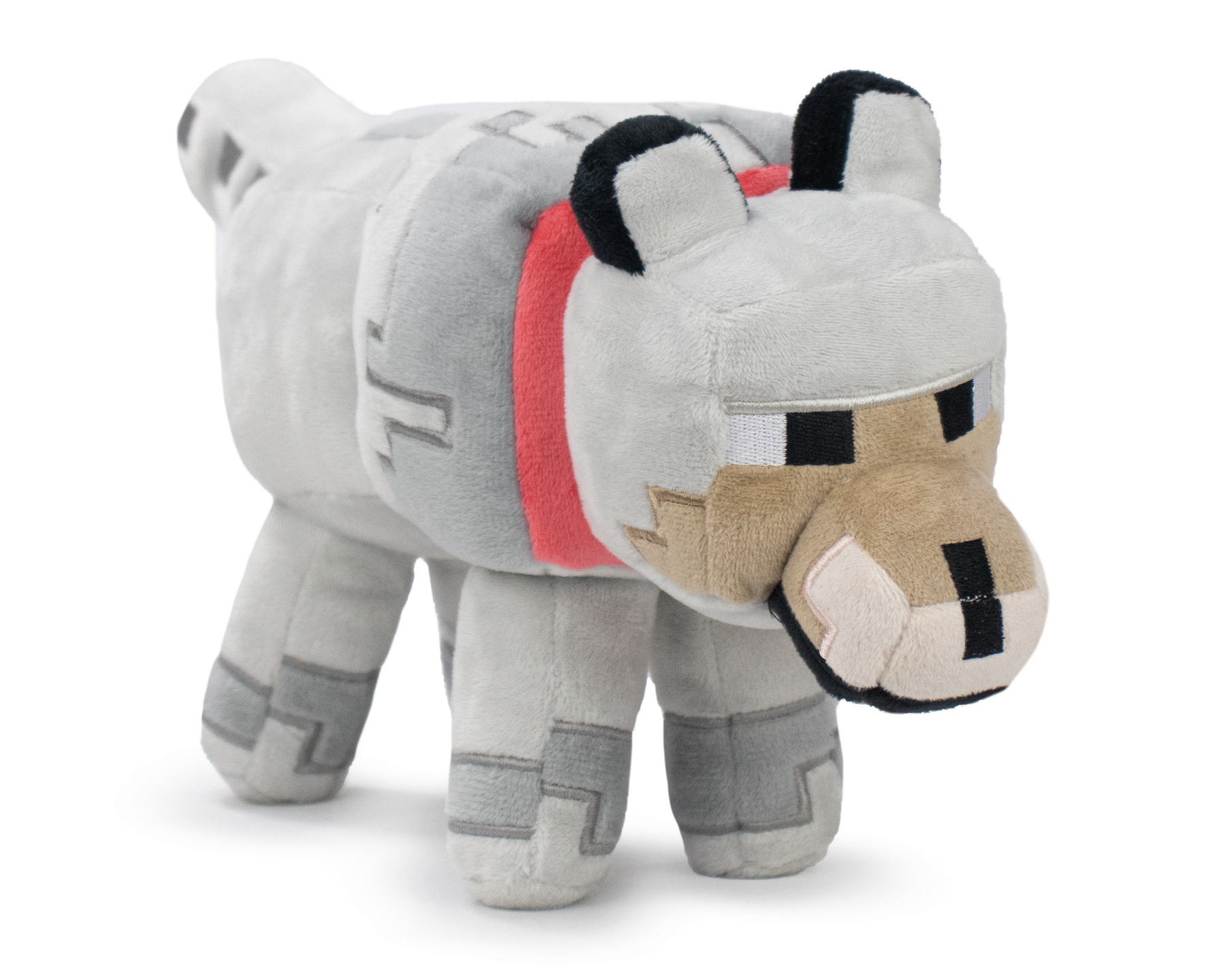 BARRADO PLUSH: MINECRAFT - GREY WOLF 30CM