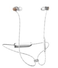 HOUSE OF MARLEY UPLIFT BLUETOOTH SILVER IN-EAR HEADPHONES