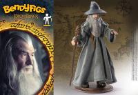 NOBLE COLLECTION Bendyfigs Lord of the Rings Gandalf Figurine