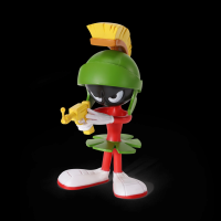 NOBLE COLLECTION Bendyfigs WB Looney Tunes Marvin the Martian Mini Figurine