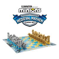 NOBLE COLLECTION Universal Minions Medieval Chess Set