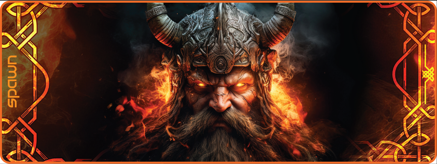 SPAWN MOUSE PAD VIKING 2 - XL