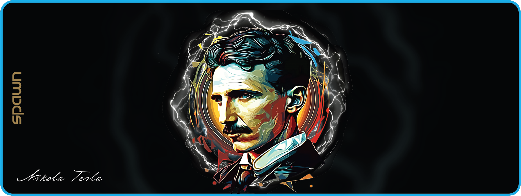 SPAWN MOUSE PAD TESLA - XL