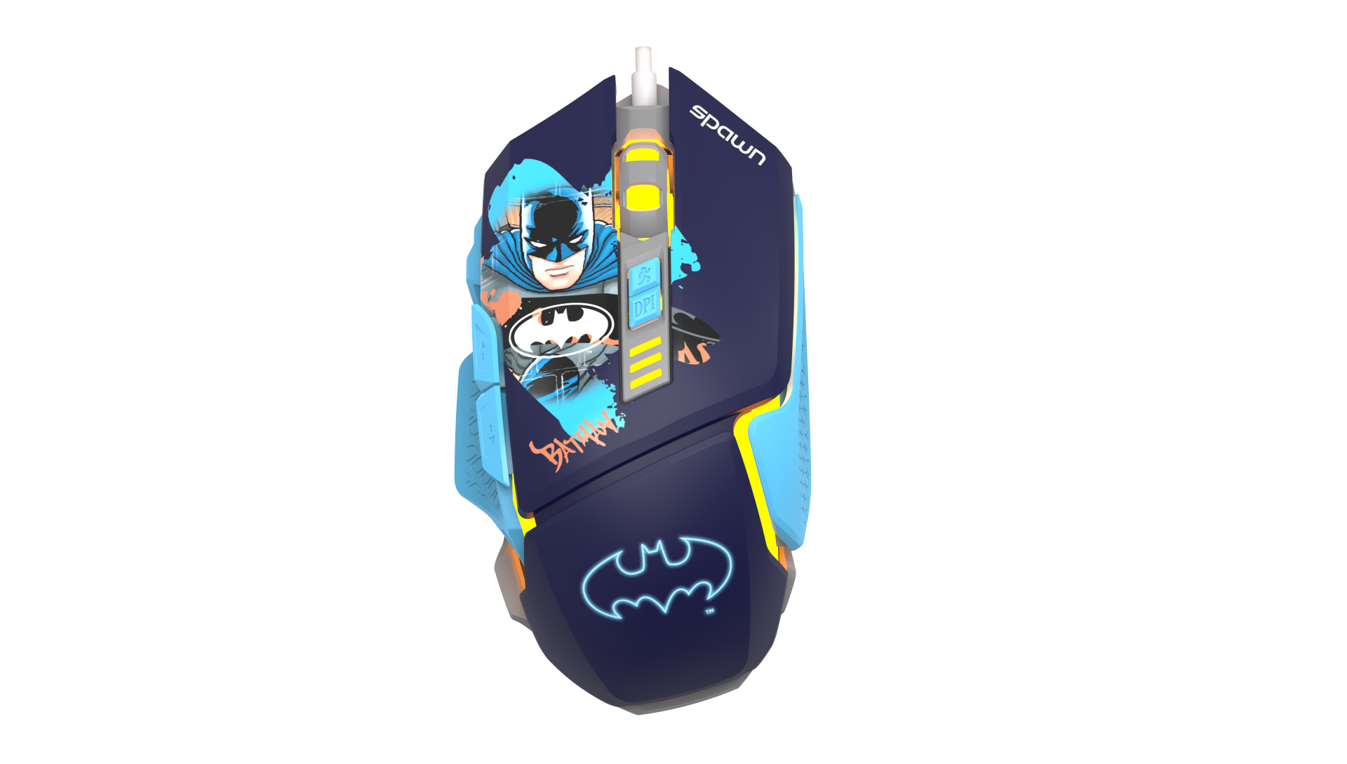 SPAWN GAMING MOUSE RGB - BATMAN