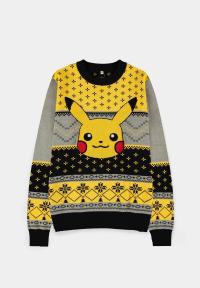 DIFUZED POKEMON - MEN'S CHRISTMAS JUMPER - L