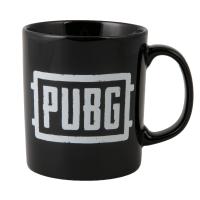JINX PUBG black white logo mug