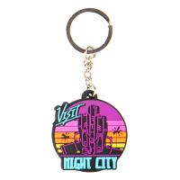 JINX Cyberpunk 2077 visit night city keychain