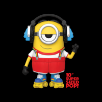 FUNKO POP MOVIES: MINIONS 2 - 10" ROLLER SKATING STUART