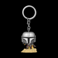 FUNKO POCKET POP KEYCHAIN Star Wars The Mandalorian The Mandalorian with booster