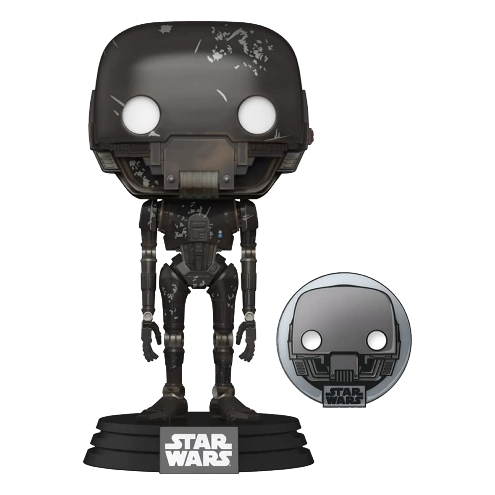 FUNKO POP: STAR WARS - ACROSS THE GALAXY - K - 2SO W/PIN