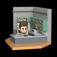 FUNKO MINI MOMENTS: SEINFELD- KRAMER