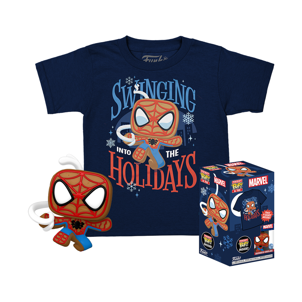 FUNKO POCKET POP & TEE: MARVEL - SPIDEY(GB) (KD)