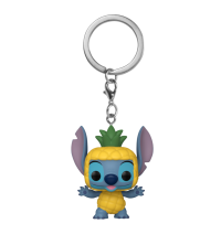 FUNKO POP KEYCHAIN: DISNEY - STITCH (PINEAPPLE COSTUME)