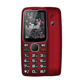 Mobitel MEANIT Senior 10, crveni