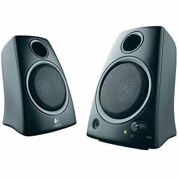 LOGITECH Z130 Stereo Speakers - BLACK - 3.5 MM