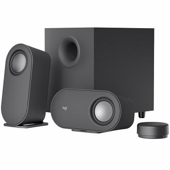 LOGITECH Z407 Bluetooth computer speakers with subwoofer and wireless control - GRAPHITE - BT - EMEA